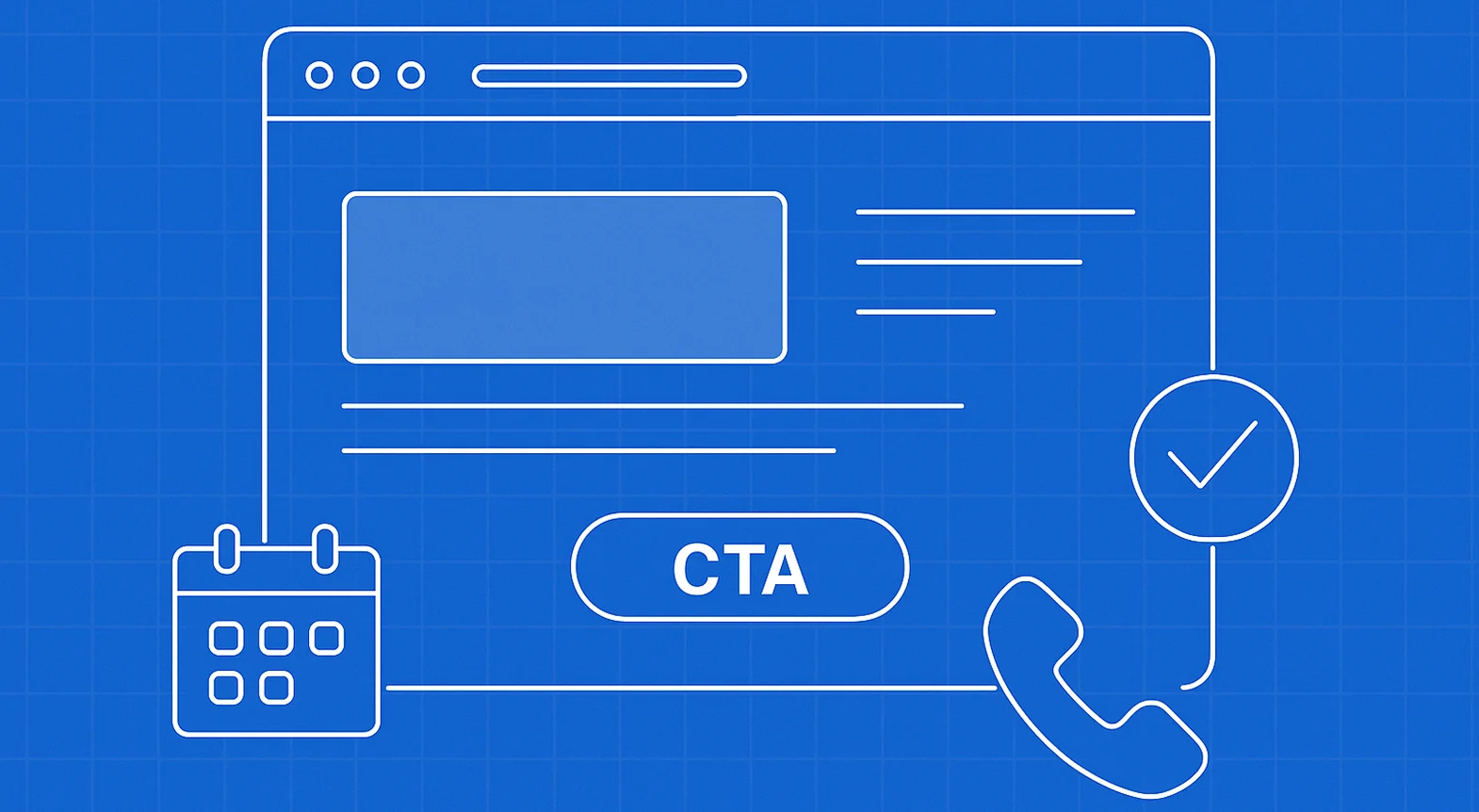Example of elevator company website without a CTA